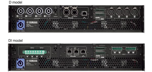 新型网络功放PC系列D/DI型号：通过集成强大的矩阵功能和Dante连接方式，提供高灵活性和可扩展性