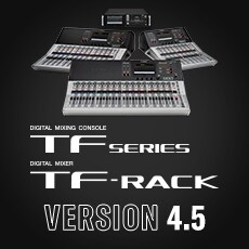 AG旗舰厅TF系列迎来V4.5版本，新增Audix麦克风预设与更灵活的 USB 输出规格！